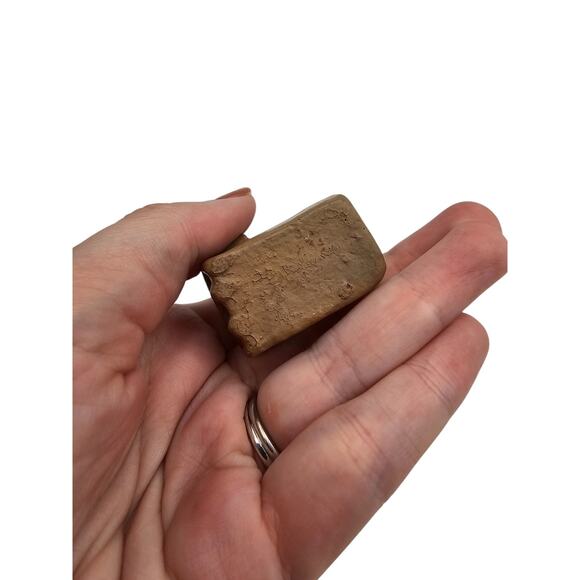 Vintage Native American small, hand-sculpted clay figure miniature art piece - Picture 4 of 6